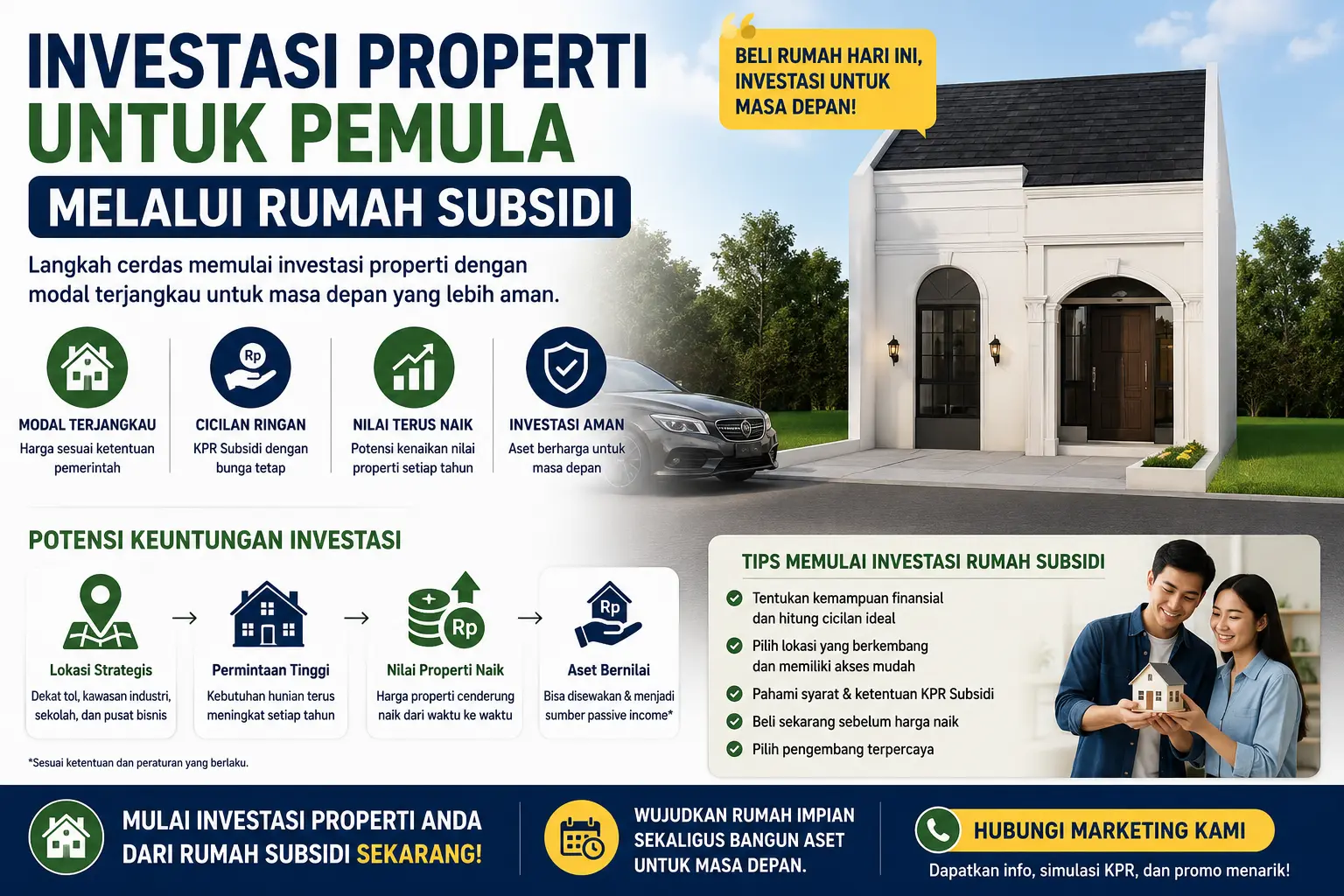 Investasi properti untuk pemula